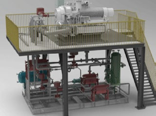 氨水循环发电系统